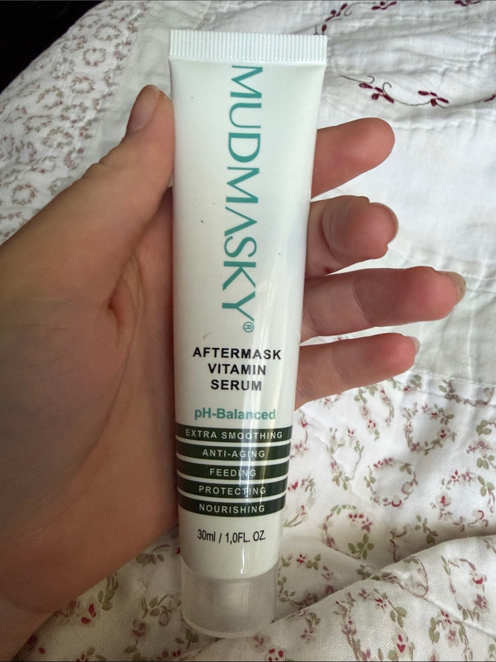 MUDMASKY Aftermask Vitamin Serum — White Nourishing Face Serum